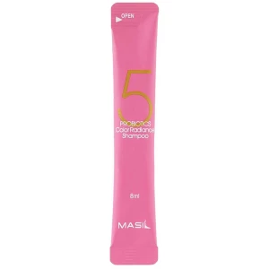 Изображение товара -  Шампунь с пробиотиками для защиты цвета волос Masil 5 Probiotics Color Radiance Shampoo, 8 мл (8809744060507)