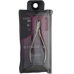 Изображение товара -  Профессиональные кусачки для кожи Staleks Expert 80 6 мм, 1 шт (4820121594990)