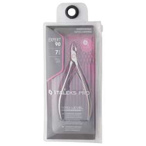 Изображение товара - Профессиональные кусачки для кожи Staleks Expert 90 7 мм, 1 шт (4820121599728)