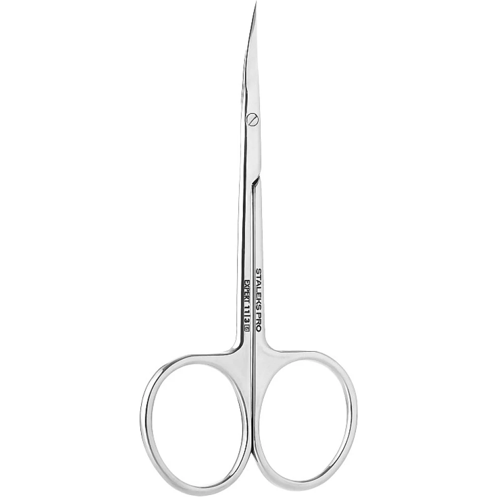 Профессиональные ножницы для кутикулы для левши Staleks Expert 11 Type 3 24 мм, 1 шт (4820121593610)