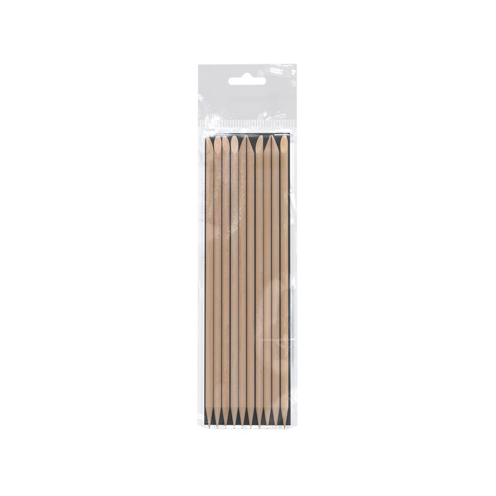Деревянная апельсиновая палочка для маникюра Staleks Pro 150 мм , 10 шт (4820241066988)