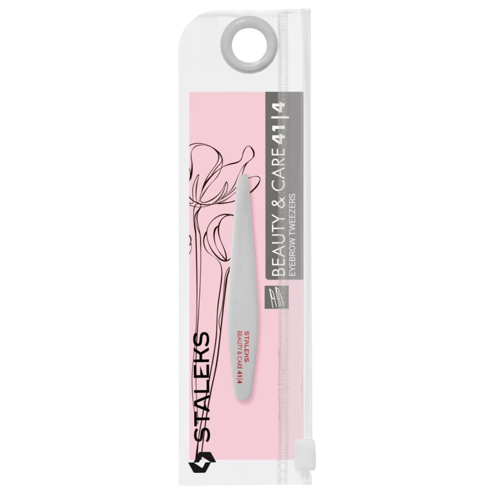 Пинцет для бровей Staleks Beauty & Care 41 Type 4, 1 шт (4820121594938)