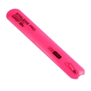 Изображение товара -  Пилка пластиковая скошенная прямая Staleks Expert 20s 130 мм, 1 шт (4820241065257)