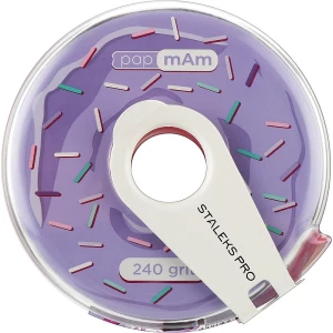 Изображение товара - Сменная абразивная лента Staleks papmAm Expert 240 грит, 1 шт (4820241066636)