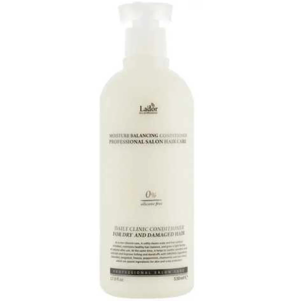 Кондиционер бессиликоновый увлажняющий Lador Moisture Balancing Conditioner, 530 мл (8809500810612)