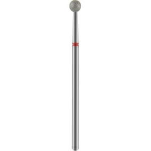Изображение товара -  Алмазная фреза шар красная Staleks Pro 4 мм, 1 шт (4820241064540)