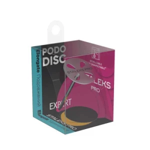 Изображение товара -  Педикюрный диск Staleks Pro Pododisc XS удлиненный с комплектом сменных абразивных лент 180 грит, 5 шт