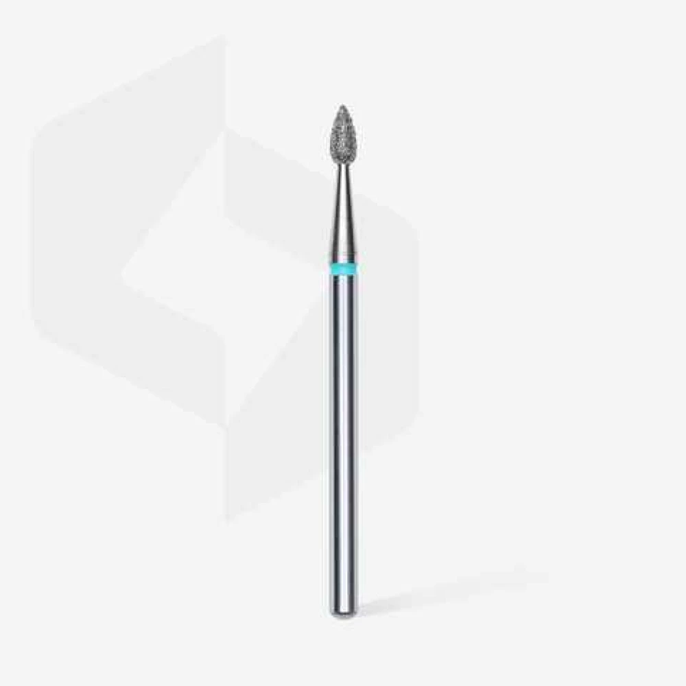 Алмазна фреза крапля синя Staleks Pro 2.3 мм/5 мм, 1 шт (4820241064694)