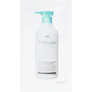 Изображение товара -  Бессульфатный кератиновый шампунь Lador Keratin LPP Shampoo, 10 мл (8809500815594)