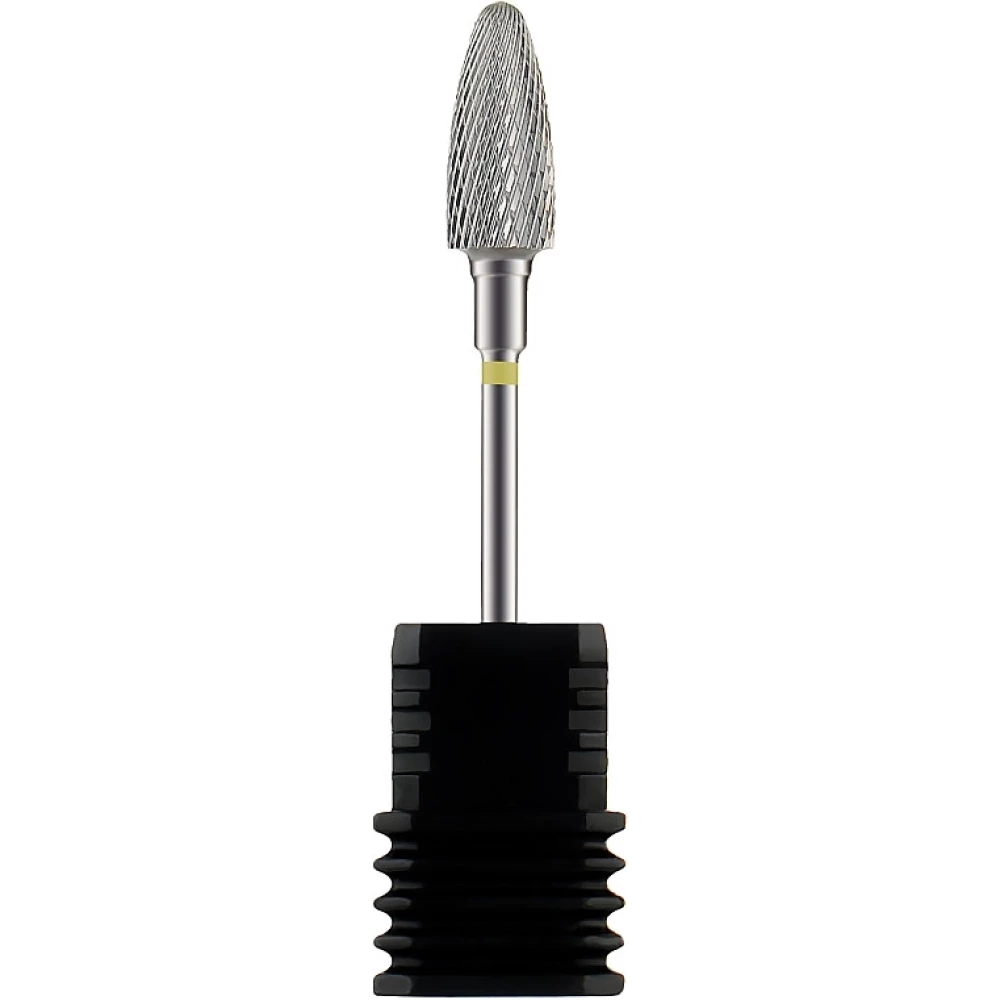 Твердосплавная фреза кукуруза желтая Staleks Pro 6 мм/14 мм, 1 шт (4820241066407)