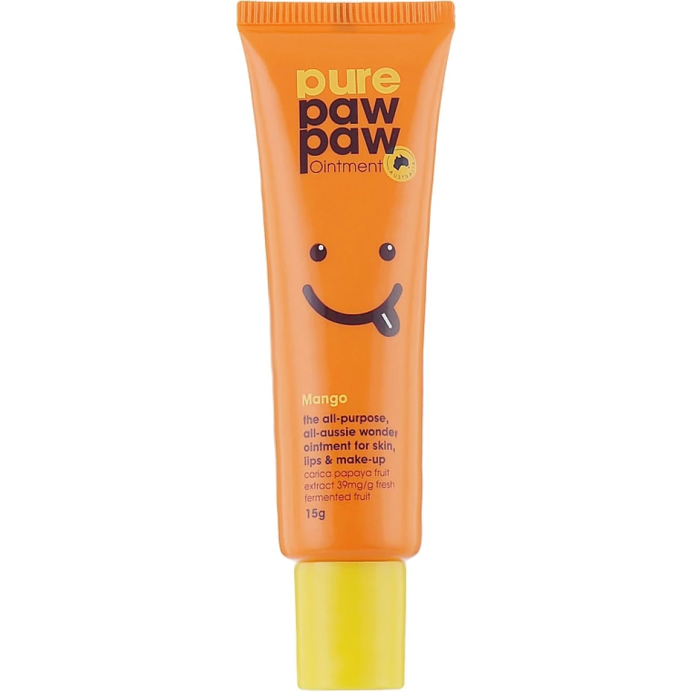 Восстанавливающий бальзам для губ Mango Pure Paw Paw, 15 г (9329401000770)