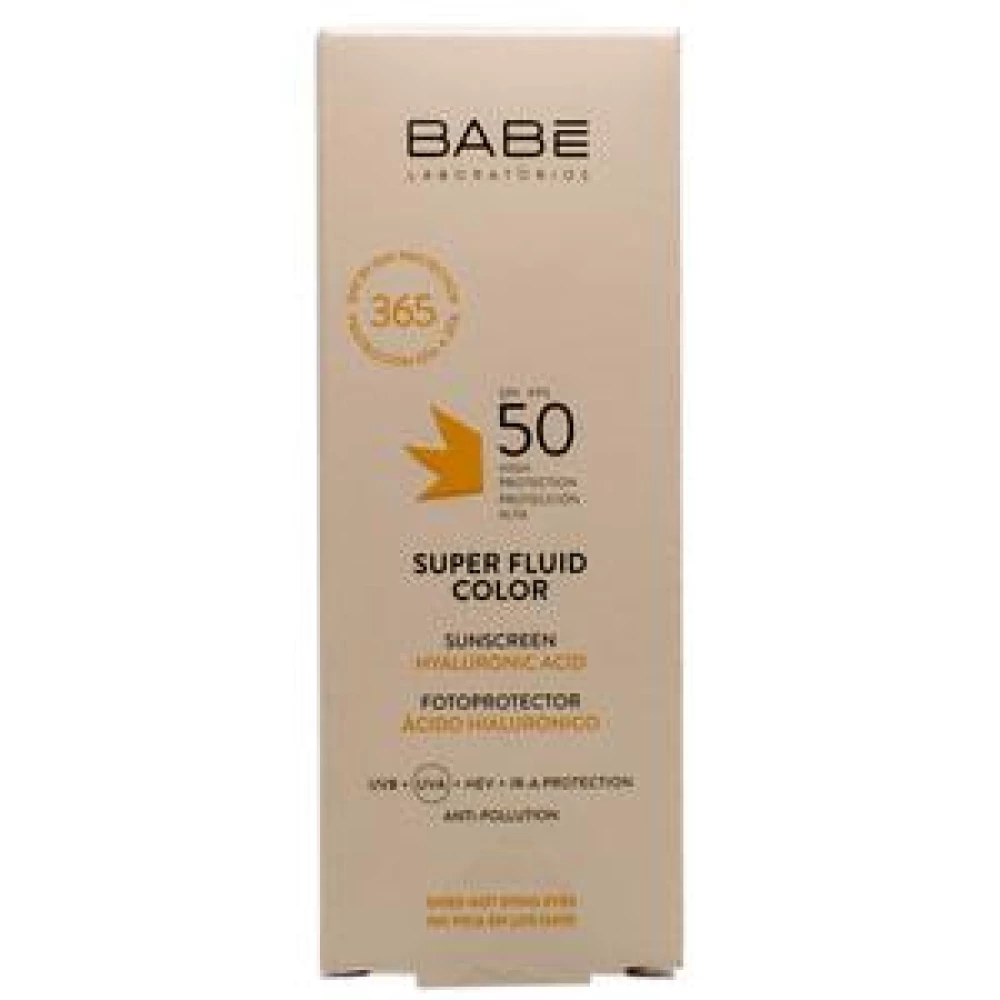 Солнцезащитный BB-флюид с тонирующим эффектом для всех типов кожи Babe, 50 мл (8436571631114)