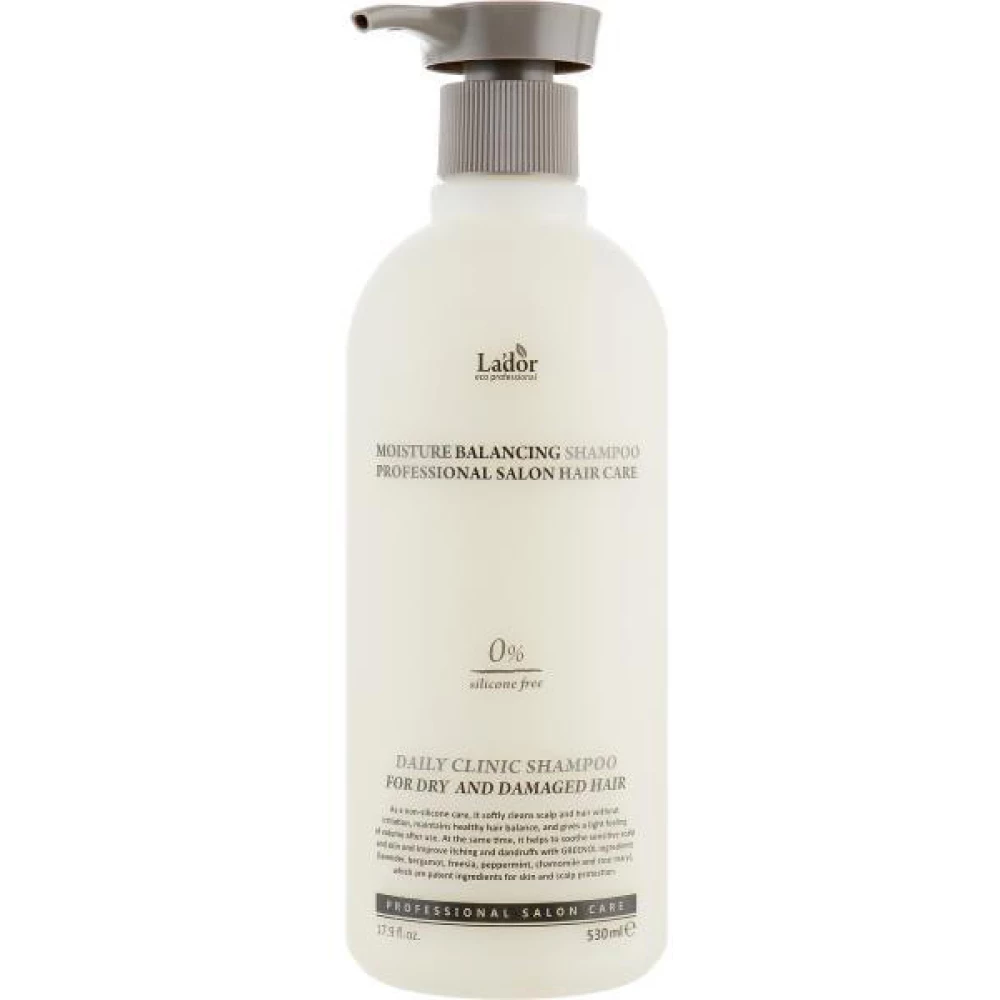 Увлажняющий шампунь Lador Moisture Balancing Shampoo, 530 мл (8809500810889)