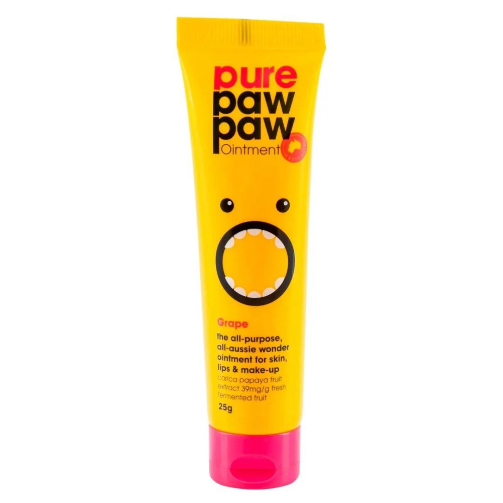 Відновлювальний бальзам для губ Grape Pure Paw Paw, 25 г (9329401000350)