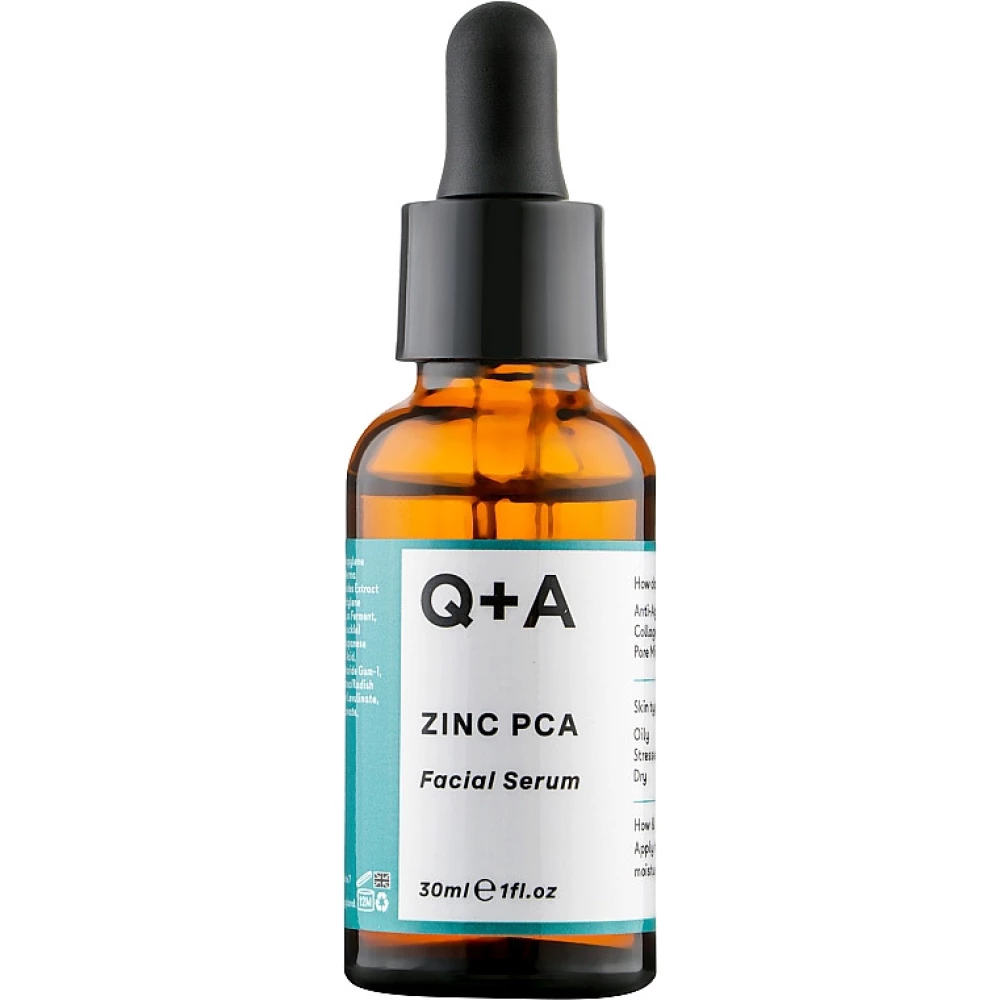 Сыворотка для лица Q+A Zinc PCA Facial Serum, 30 мл (742271477197)