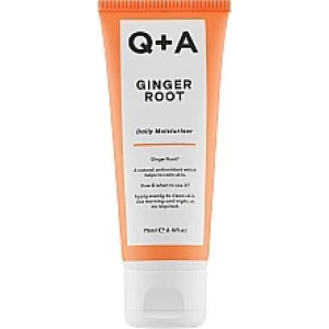 Изображение товара -  Увлажняющий крем для лица на основе корня имбиря Q+A Ginger Root Daily Moisturiser, 75 мл (742271477142)