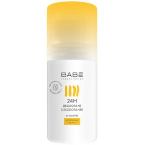 Изображение товара - Шариковый дезодорант для чувствительной кожи с пробиотиком 24 часа защиты Babe, 50 мл (8436571631268)
