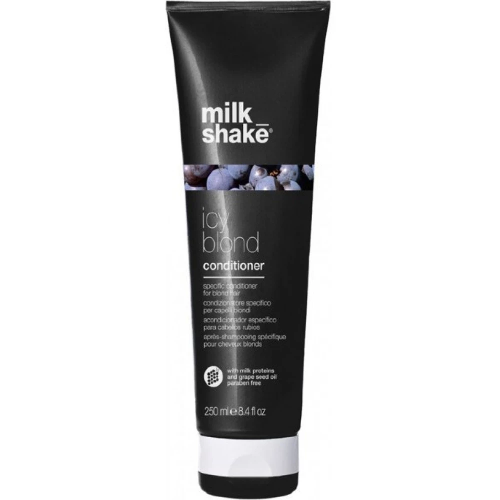 Кондиционер для светлых и платиновых блондиок Milk Shake Icy Blond Conditioner, 250 мл (8032274147312)