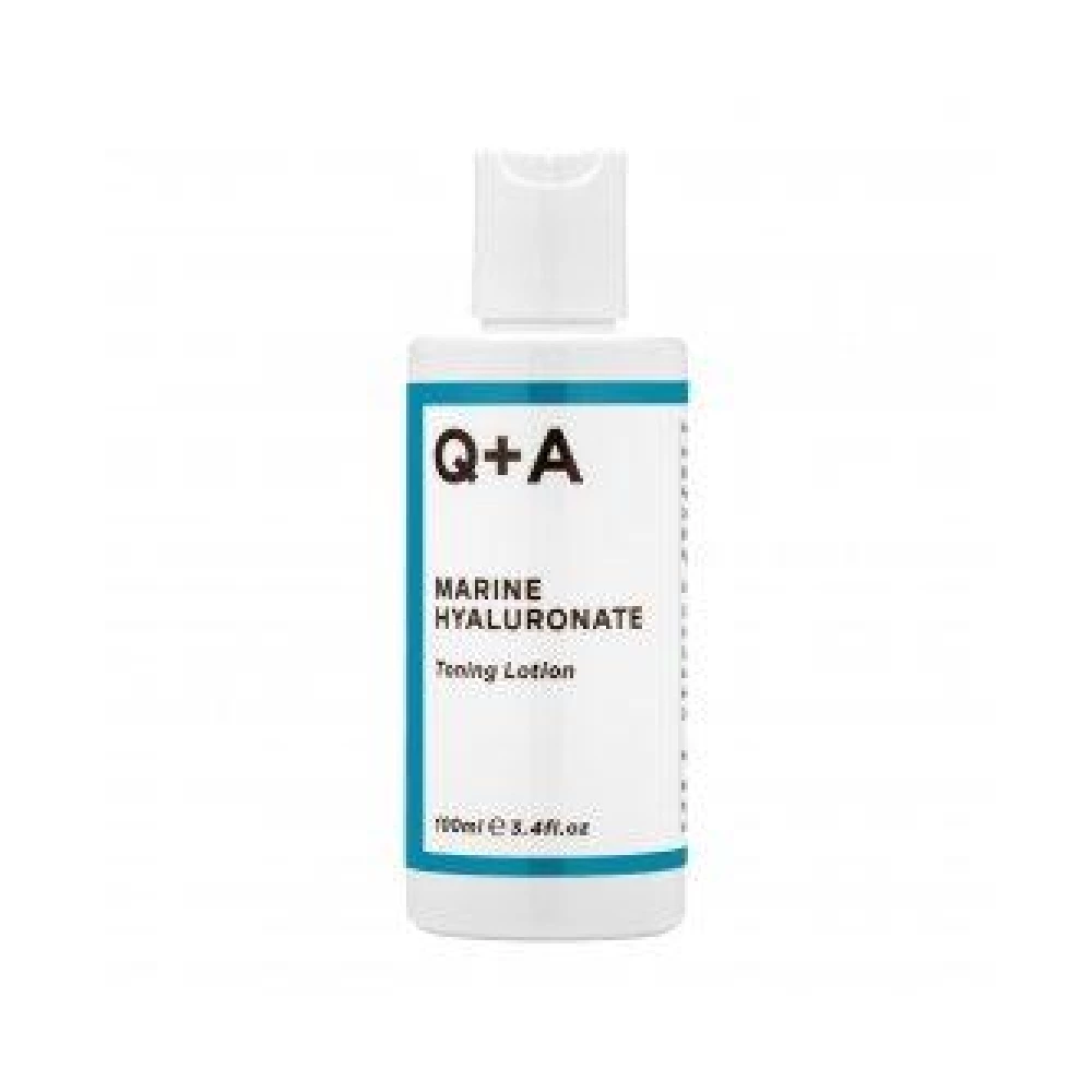 Тонизирующий лосьон с гиалуроновой кислотой Q+A Marine Hyaluronate Toning Lotion, 100 мл (5060486264384)
