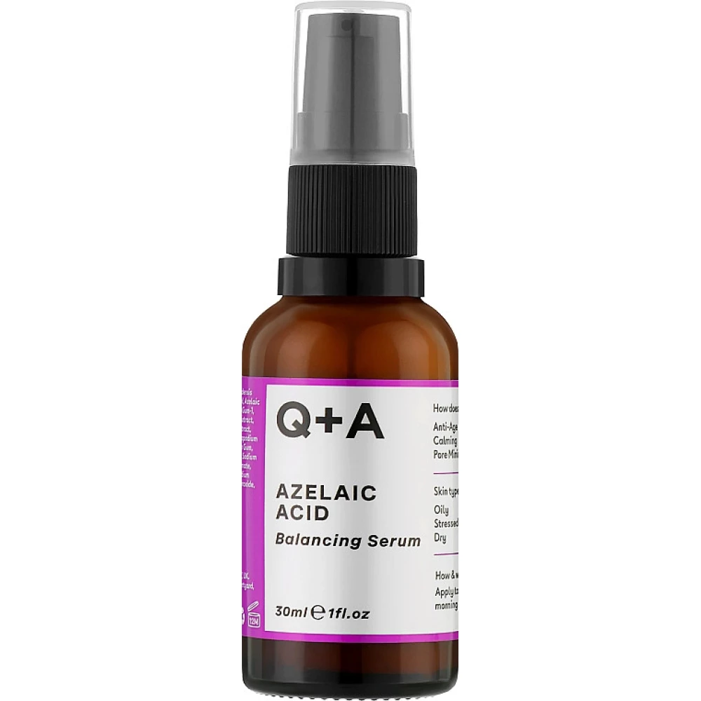 Сыворотка для лица с азелаиновой кислотой Q+A Azelaic Acid Balancing Serum, 30 мл (5060486263974)