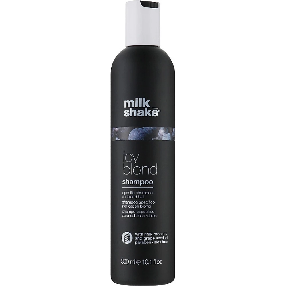 Шампунь для светлых и платиновых блондиок Milk Shake Icy Blond Shampoo, 300 мл (8032274147282)
