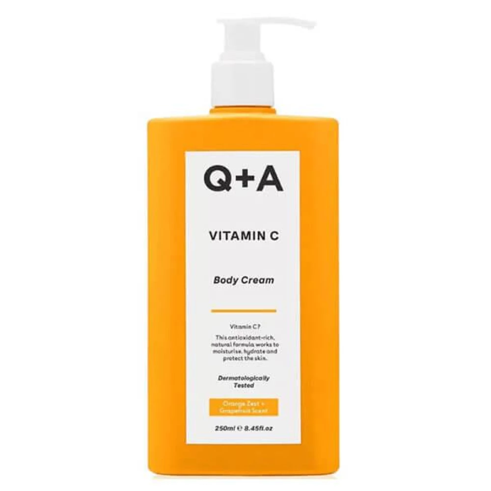 Крем для тела Q+A Vitamin C Body Cream, 250 мл (5060486266388)