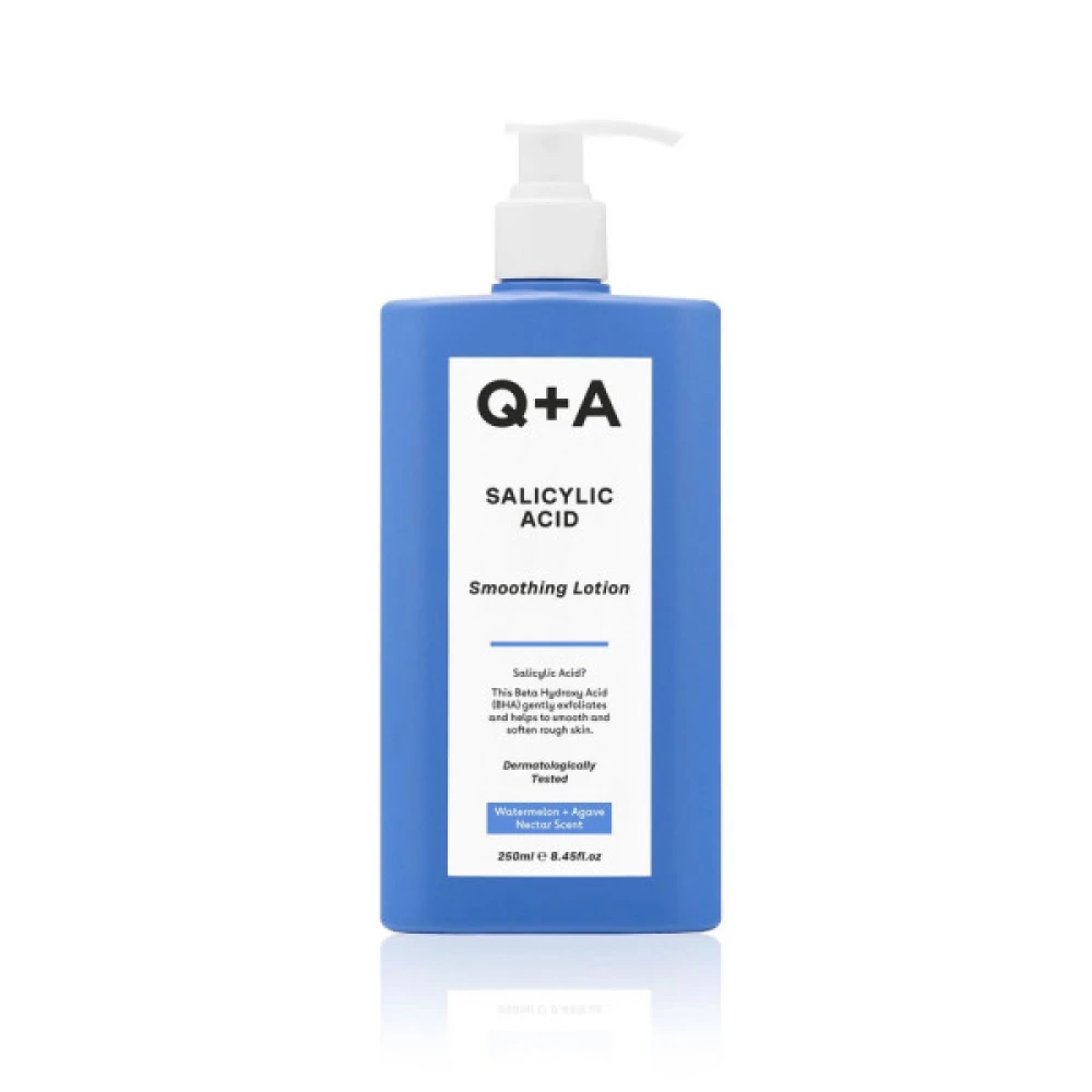 Успокаивающий лосьон для тела Q+A Salicylic Acid Smoothing Lotion, 250 мл (5060486266357)
