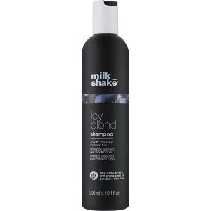 Изображение товара -  Шампунь для светлых и платиновых блондиок Milk Shake Icy Blond Shampoo, 300 мл (8032274147282)
