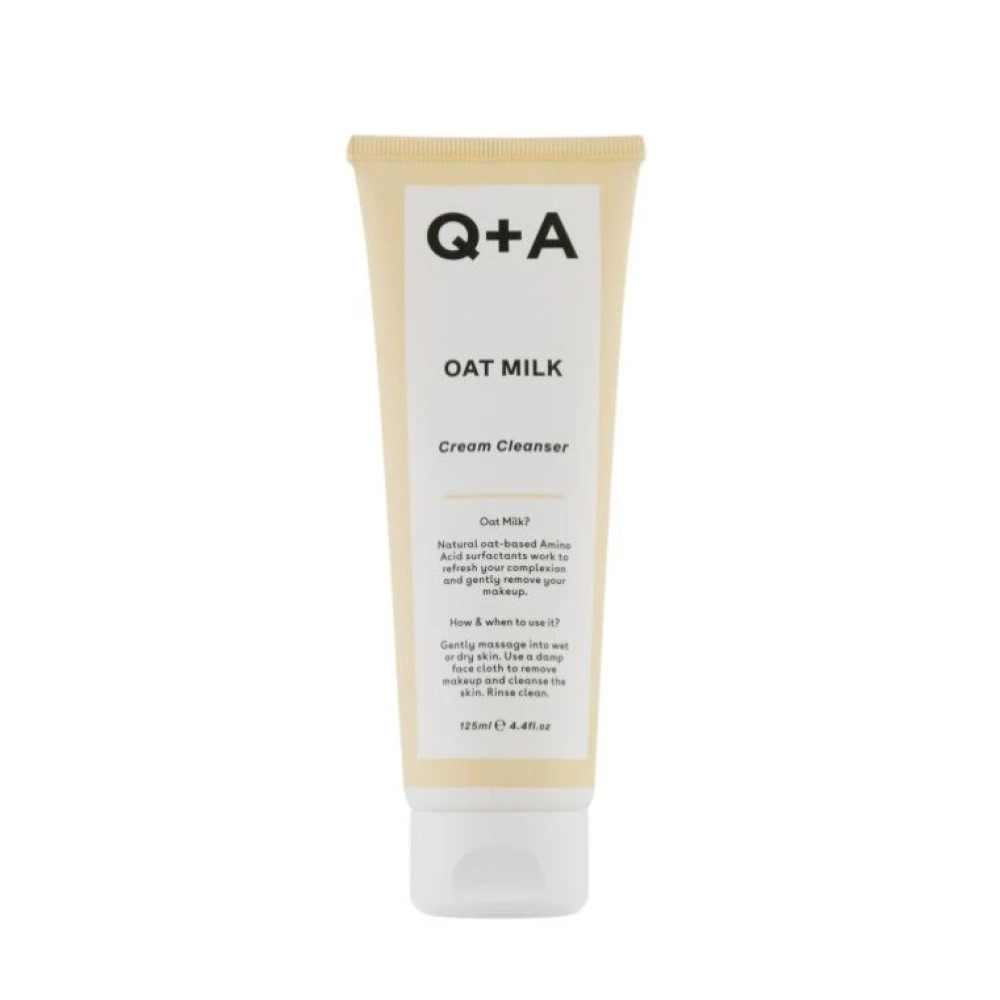 Очищающий кремовый продукт с овсяным молочком Q+A Oat Milk Cream Cleanser, 125 мл (50604862644)
