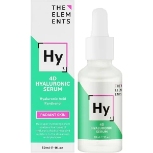 Изображение товара -  Гиалуроновая сыворотка The Elements 4D Hyaluronic Serum, 30 мл (50604862672)