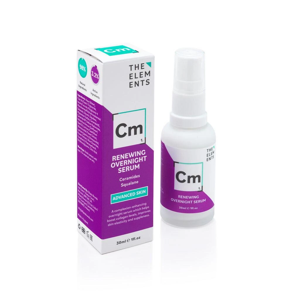 Обновляющая ночная сыворотка с керамидами The Elements Renewing Overnight Serum, 30 мл (5060486267217)