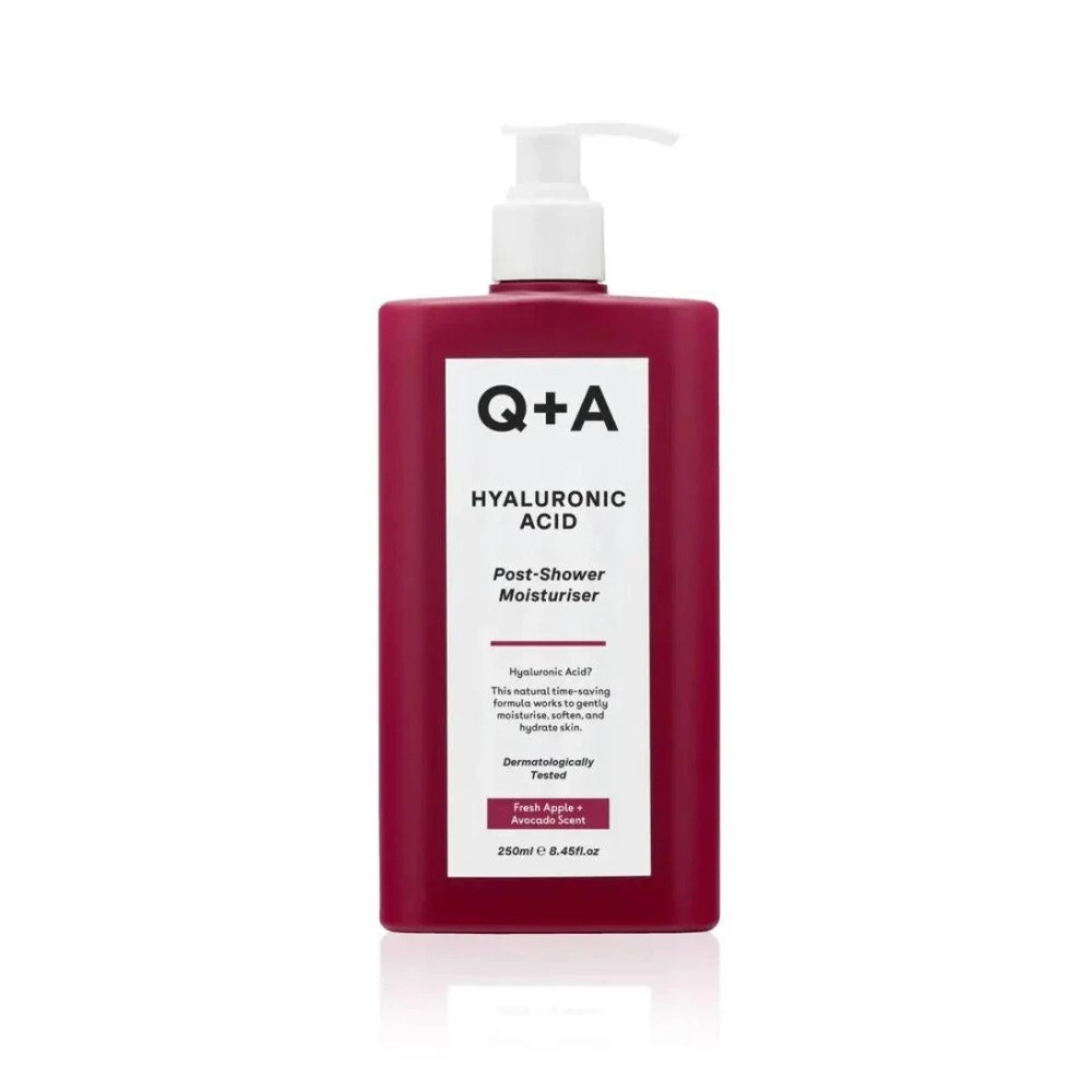 Увлажняющий крем после душа Q+A Hyaluronic Acid Post-Shower Moisturiser, 250 мл (5060486266326)