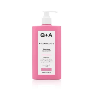 Изображение товара -  Витаминизированное масло для душа Q+A Vitamin A.C.E Cleansing Shower Oil, 250 мл (5060486266296)