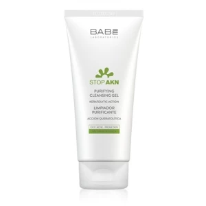 Изображение товара -  Гель для умывания для жирной и проблемной кожи Babe Stop AKH, 200 мл (8437014389302)
