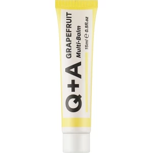 Зображення товара -  Бальзам для губ із грейпфрутом Q+A Grapefruit Multi Balm, 15 мл (5060486266128)