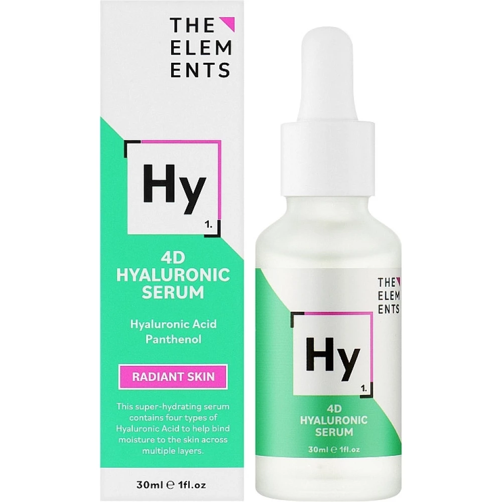 Гиалуроновая сыворотка The Elements 4D Hyaluronic Serum, 30 мл (50604862672)