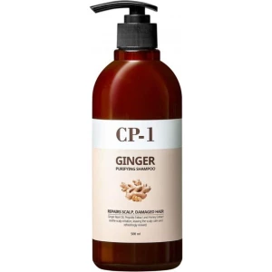Изображение товара -  Очищающий шампунь с имбирем Esthetic House CP-1 Ginger Purifying Shampoo, 500 мл (8809450012005)