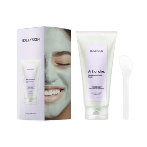 Зображення товара -  Маска для обличчя для боротьби з набряками Hollyskin Artichoke Skin Perfecting Mask, 250 г (4823109701359)