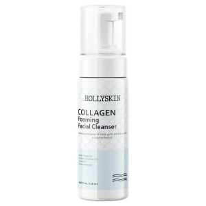 Изображение товара -  Очищающая пенка для умывания Hollyskin Collagen Foaming Facial Cleanser, 150 мл (4823109700208)