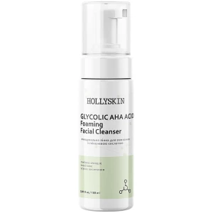 Изображение товара -  Очищающая пенка для умывания Hollyskin Glycolic AHA Acid Foaming Facial Cleanser, 150 мл (4823109700222)