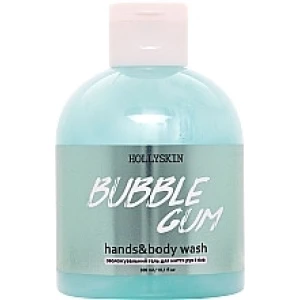 Изображение товара -  Увлажняющий гель для мытья рук и тела Hollyskin Bubble Gum, 300 мл (4823109700819)