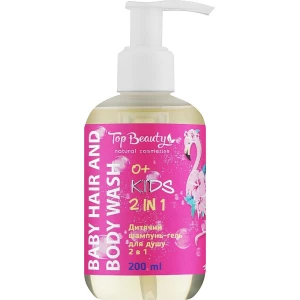 Изображение товара -  Детский шампунь-гель для душа 2 в 1 Top Beauty , 200 мл (4820169184689)