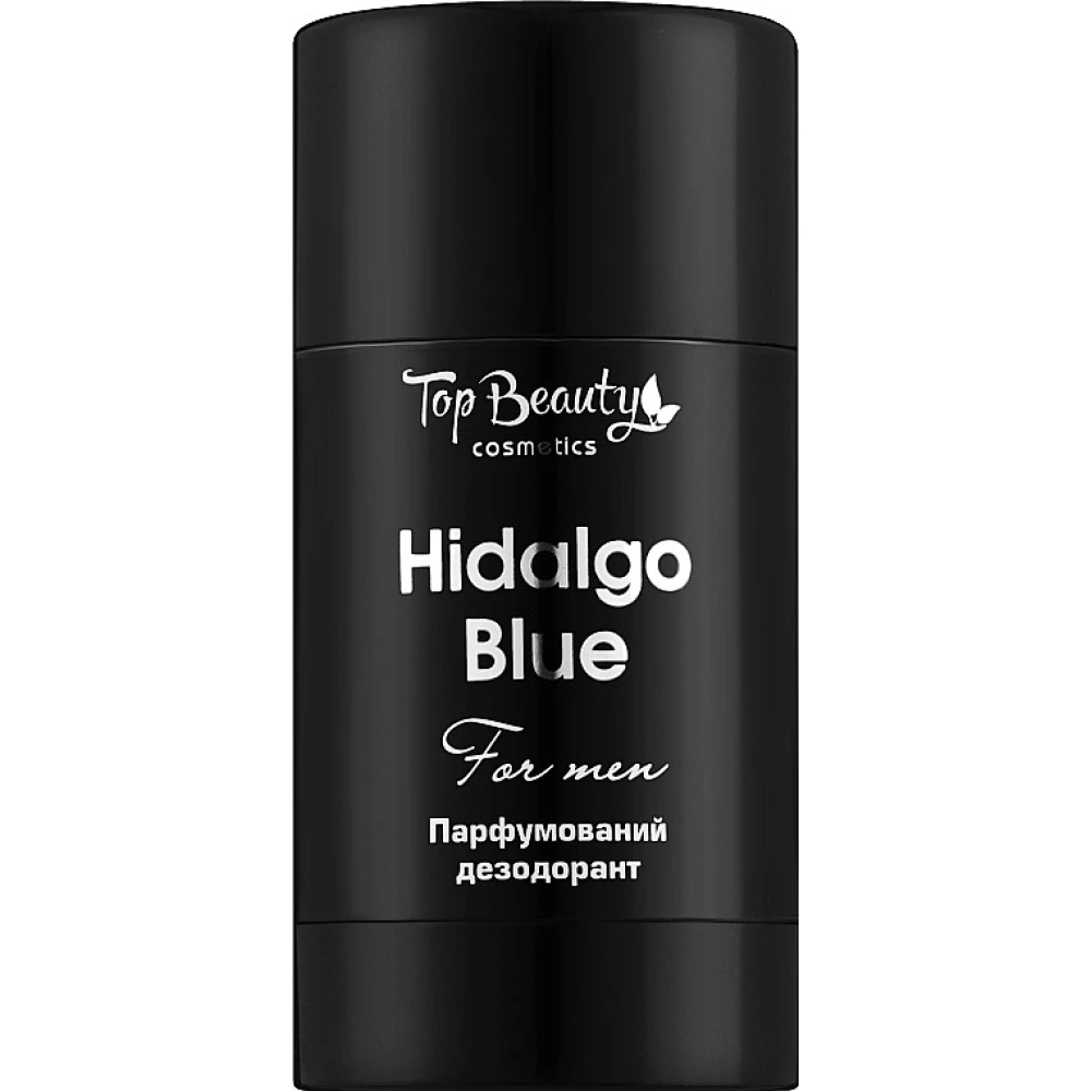 Мужской сухой парфюмированный дезодорант с пробиотиком Top Beauty Hidalgo Blue , 50 мл (2000002700173)