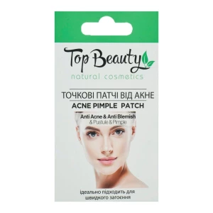 Изображение товара -  Точечные патчи от акне Top Beauty, 10 шт (8697671916185)