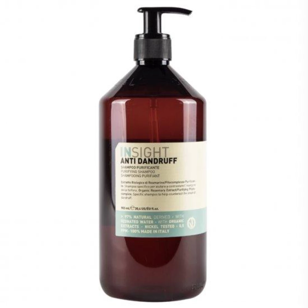 Шампунь против перхоти Insight Anti Dandruff Purifying Shampoo, 900 мл (8029352358494)