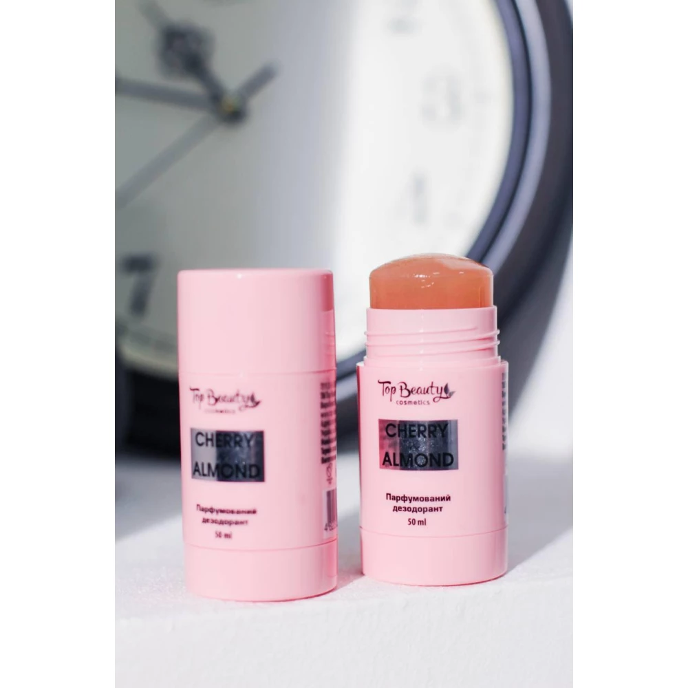 Сухой парфюмированный дезодорант с пробиотиком Top Beauty Cherry & Almond, 50 мл (4823122900531)