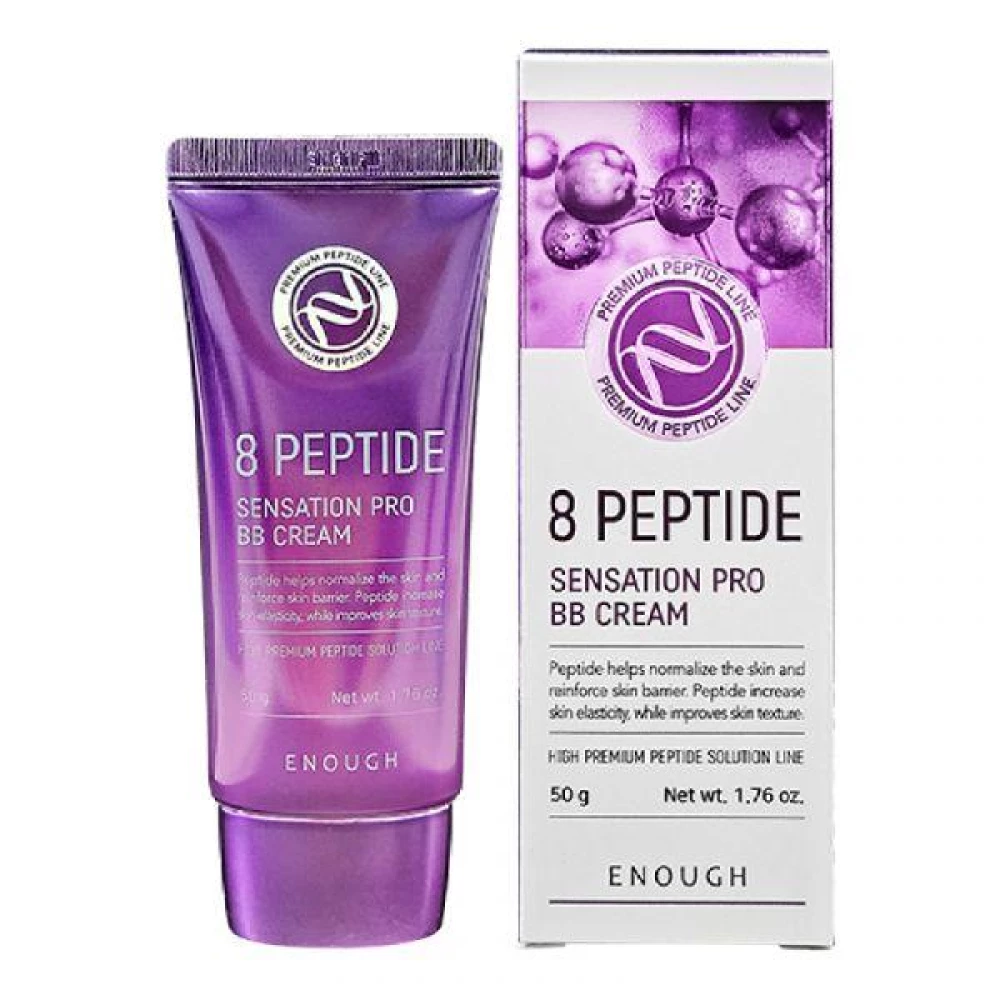 Тональный крем для лица Enough 8 Peptide Sensation Pro BB Cream, 50 г (8809726960382)