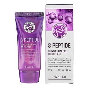 Изображение товара -  Тональный крем для лица Enough 8 Peptide Sensation Pro BB Cream, 50 г (8809726960382)