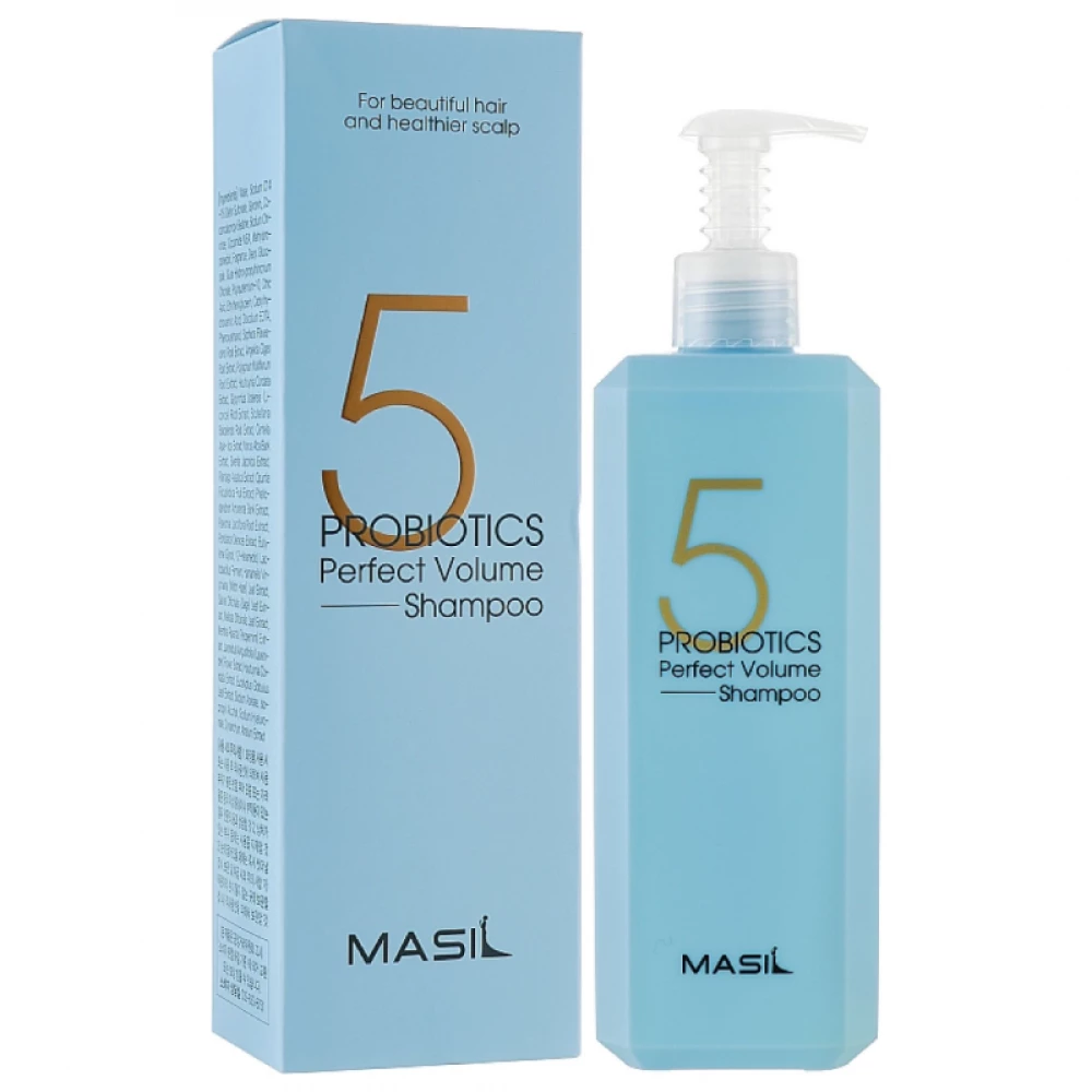Шампунь для объема волос Masil 5 Probiotics Perfect Volume Shampoo, 500 мл (8809744061153)