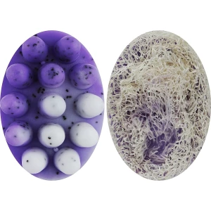 Изображение товара -  Мыло-скраб с люфой Лаванда Top Beauty, 120 г (2000002100119)